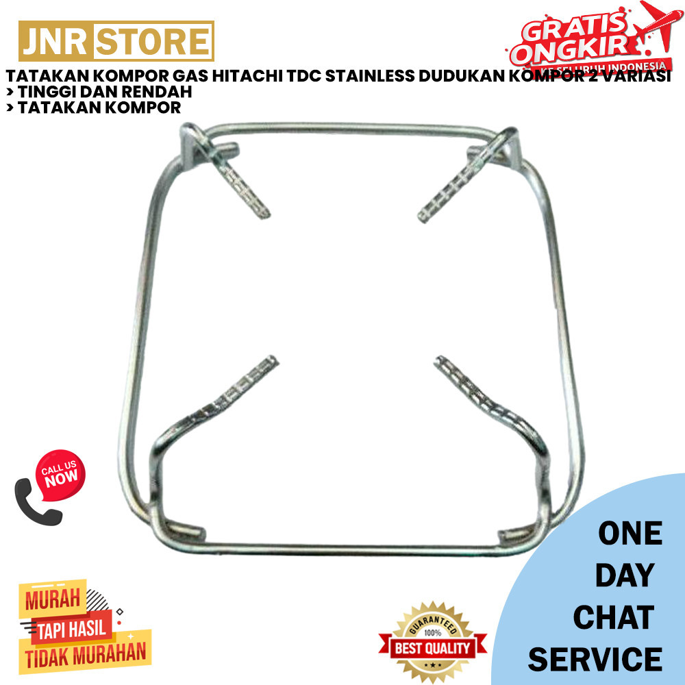 TATAKAN KOMPOR GAS HITACHI TDC STAINLESS DUDUKAN KOMPOR 2 VARIASI JUNIORELECTRIC