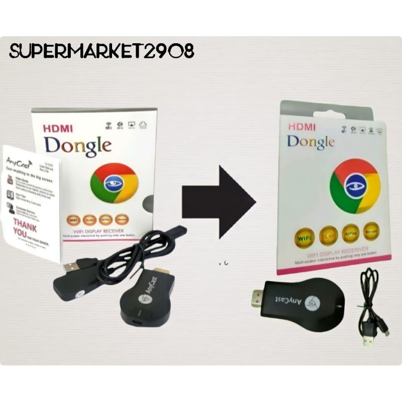 [TERMURAH] Wireless HDMI Dongle Anycast / Dongle HDMI Wifi Anycast