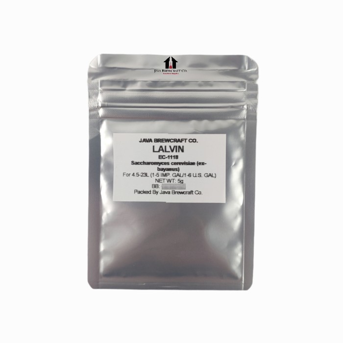 

[[ K23 - BEST SELLER ]] Lalvin EC-1118 Wine yeast 5g