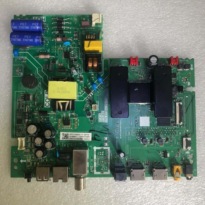 MB TCL 33A5 mainboard motherboard mesin tv LED TCL smart android TCL 32A5 - TCL 32A 5