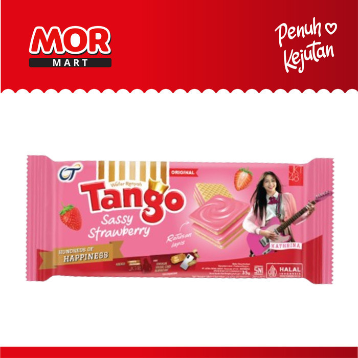 

TANGO Wafer Sassy Strawberry 35gr Exclusive JKT48