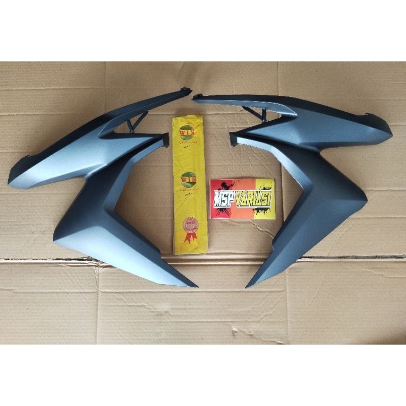 64501-K59-A70YC & 64601-K59-A70YC Sayap, Legsild Luar Honda Vario 125/150 New Kanan Kiri BIRU TUA Do