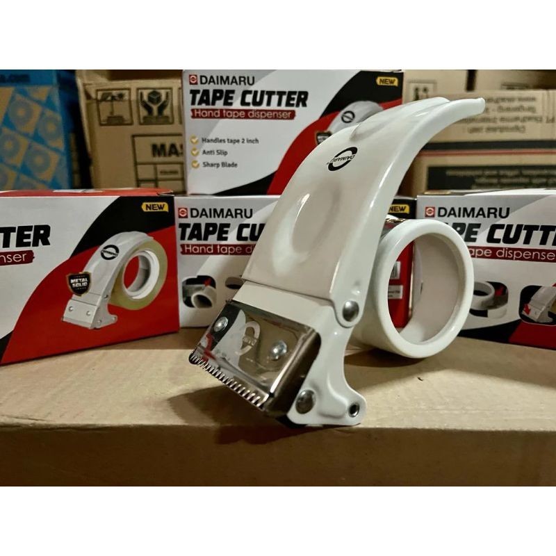 

[ HAPPY GUBUK ] Dispenser Tape lakban 48mm / 50mm DAIMARU TAPE CUTTER