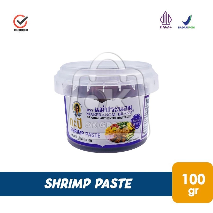 

Terasi Udang Maepranom Shrimp Paste (100gr)