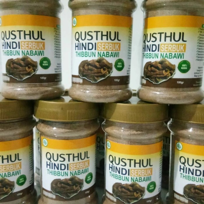 

qistul hindi serbuk 100 gram