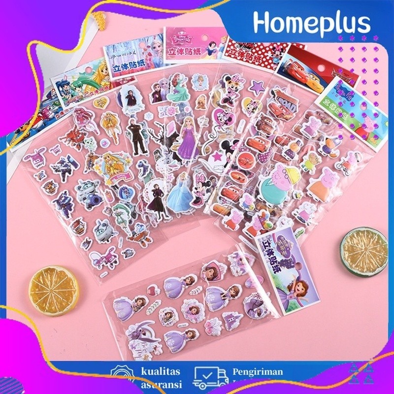 

HomePlus Stiker Timbul Random Stiker Mainan Tempel Stiker Anak 3D Stiker Mainan Anak Perempuan Stiker Tempel Stiker Timbul 3D Random Stiker Mainan Anak Timbul Stiker Karakter Anak