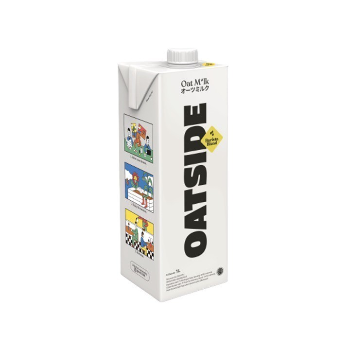 

Oatside Barista Blend Milk Susu Gandum 1 L - [213]