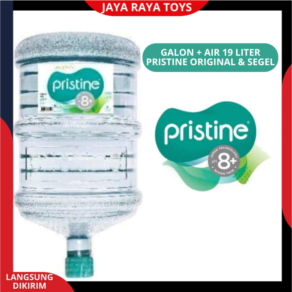 

PROMO Air Mineral PRISTINE Galon 8+ Isi Refill 19 Liter Asli Dan Bersegel Siap Minum Setiap Hari