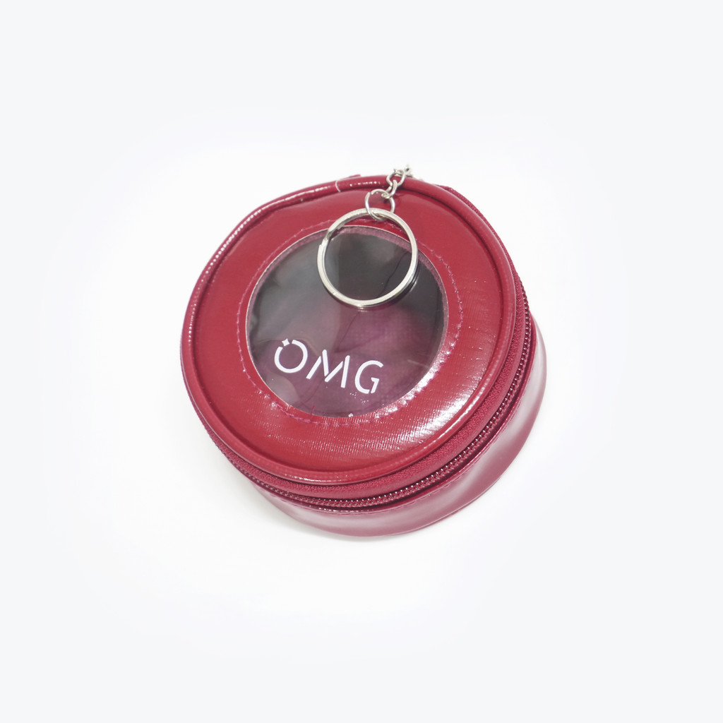 [Gift Not For Sale] 2025 OMG GWP Keycharm Pouch Red