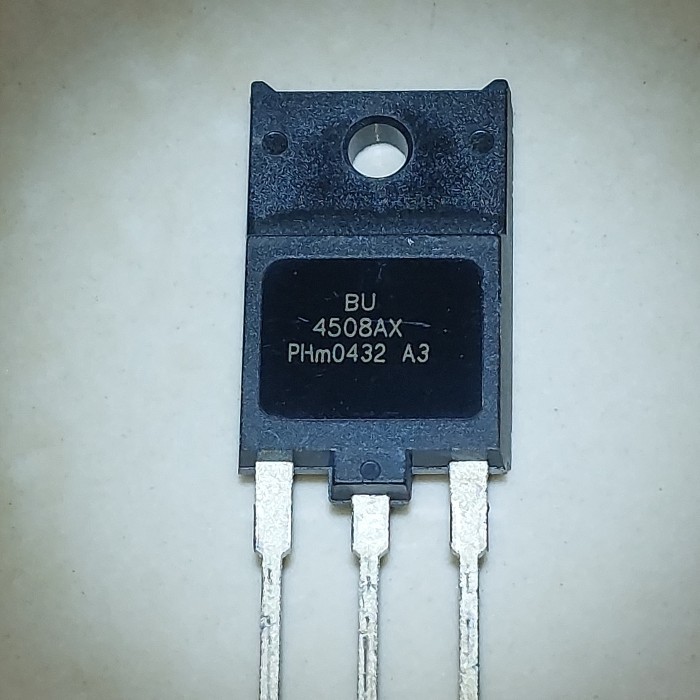 

DnG27 BU 4508AX BU4508AX BU4508 Transistor Regulator AC To-3pf NPN 800V