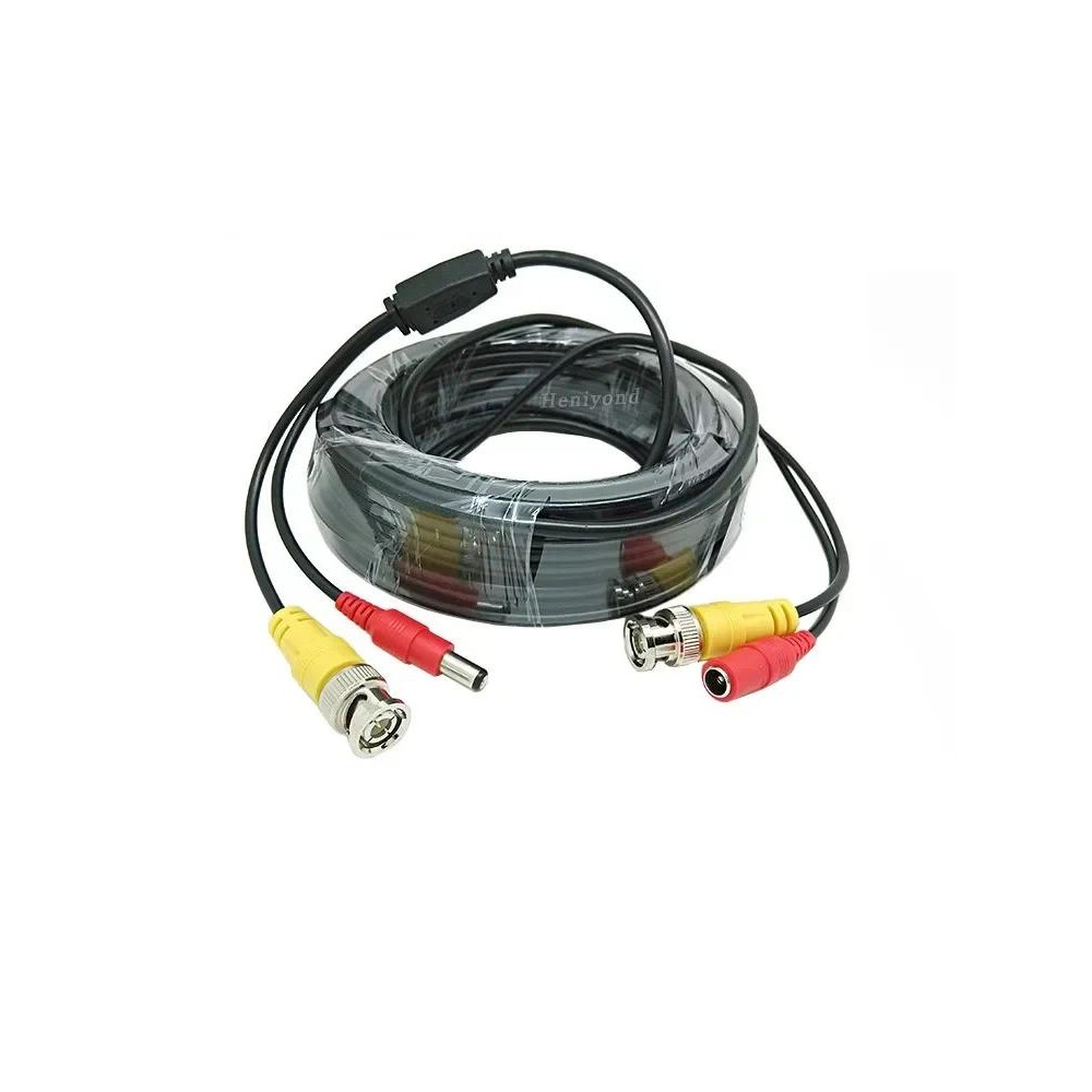 

5pcs Bold pure copper monitoring with power integrated ideo coaxial signal cable camera integrated cable