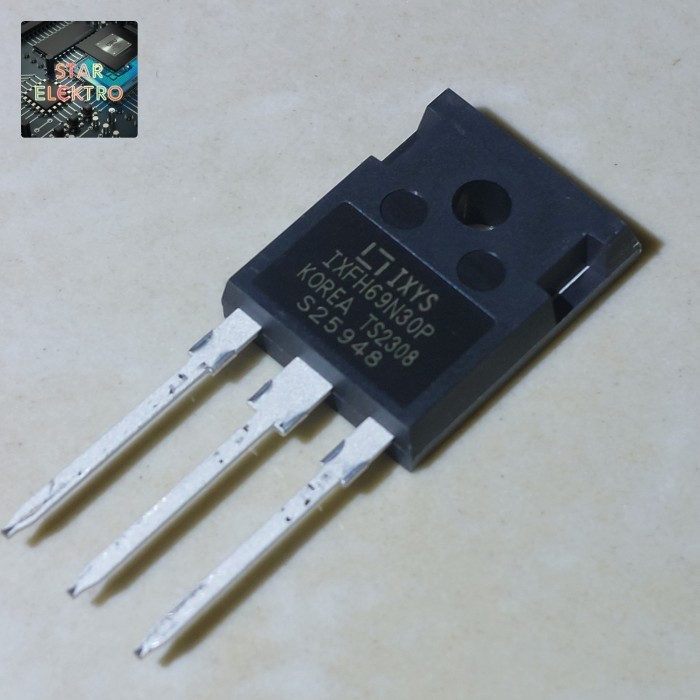 DnG27 IXFH69N30P To-247 KOREA IXYS IXFH69N30 IXFH 69N30 69N30P Transistor Mosfet 69A 300V FET N-Chan