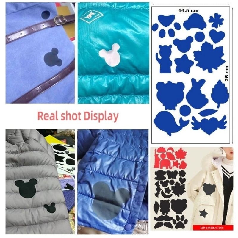 

lem stiker tas dan jas stiker pakaian lem stiker baju stiker tambal serbaguna stiker jas