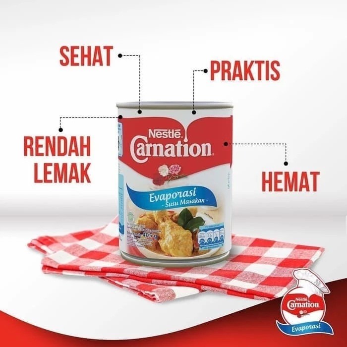 

Susu Evaporasi Nestle Carnation 405gr Enak dan Praktis