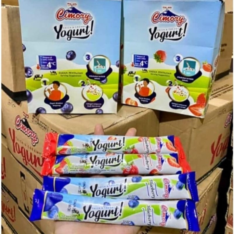 

Cimory Yogurt Stick 1box 30gram aneka rasa buah