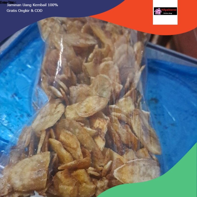 

kripik pisang manis 350gram