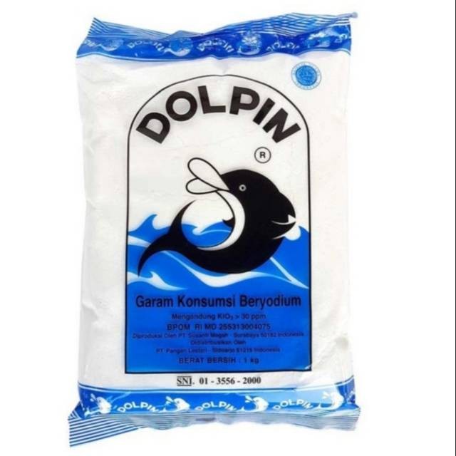 

pekanbaru / DOLPIN 1KG GARAM DOLPHIN HALUS BERYODIUM