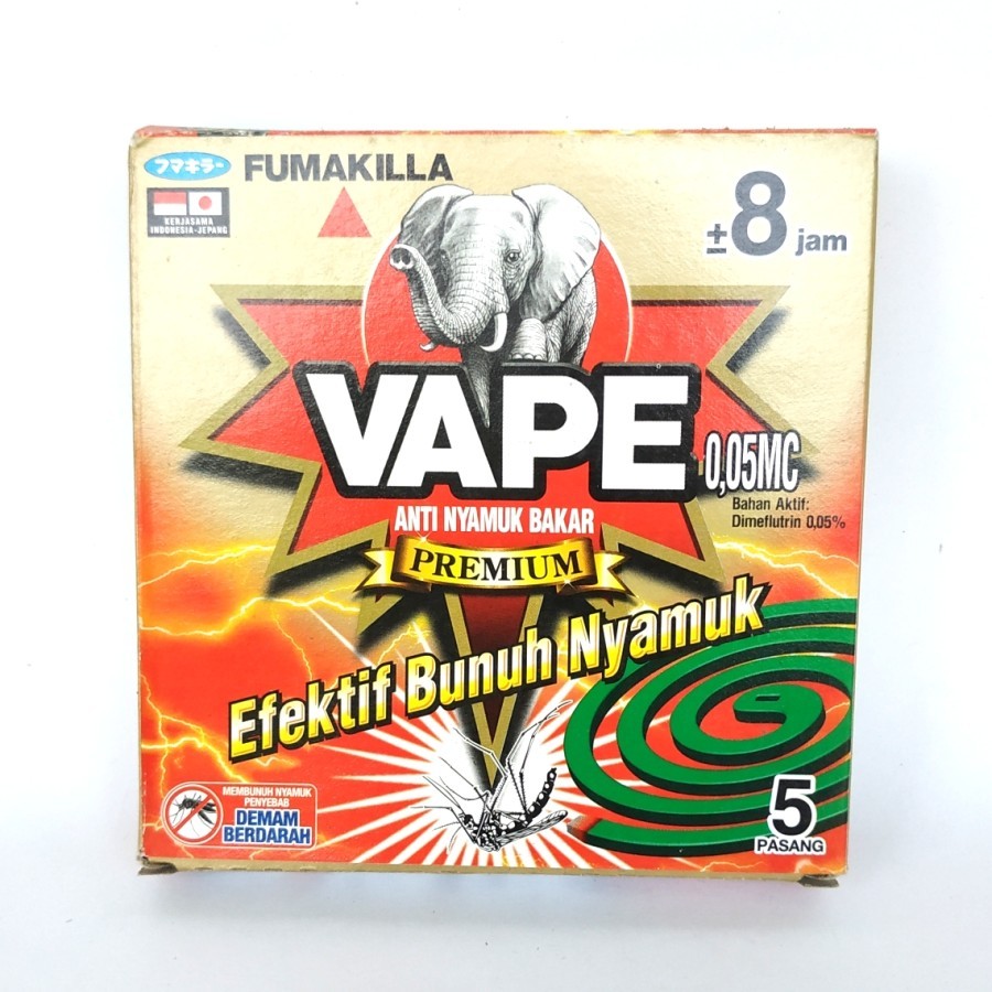 OBAT NYAMUK BAKAR VAPE PREMIUM FUMAKILLA COIL BAKAR WANGI PENGUSIR NYAMUK