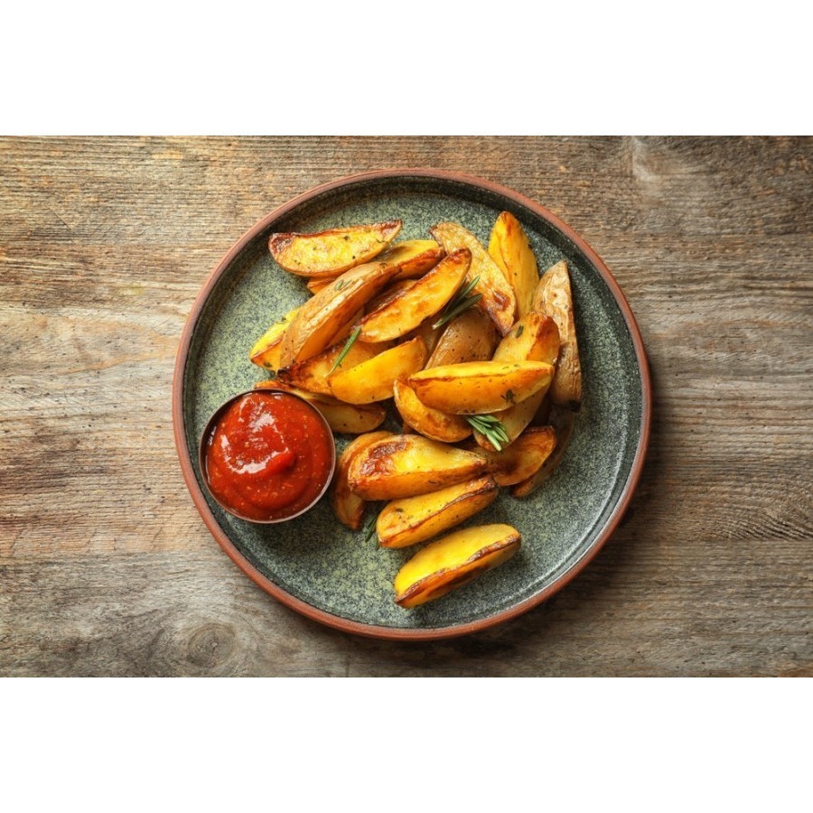 

KENTANG WEDGES PREMIUM 500GR / POTATO WEDGES 500GR