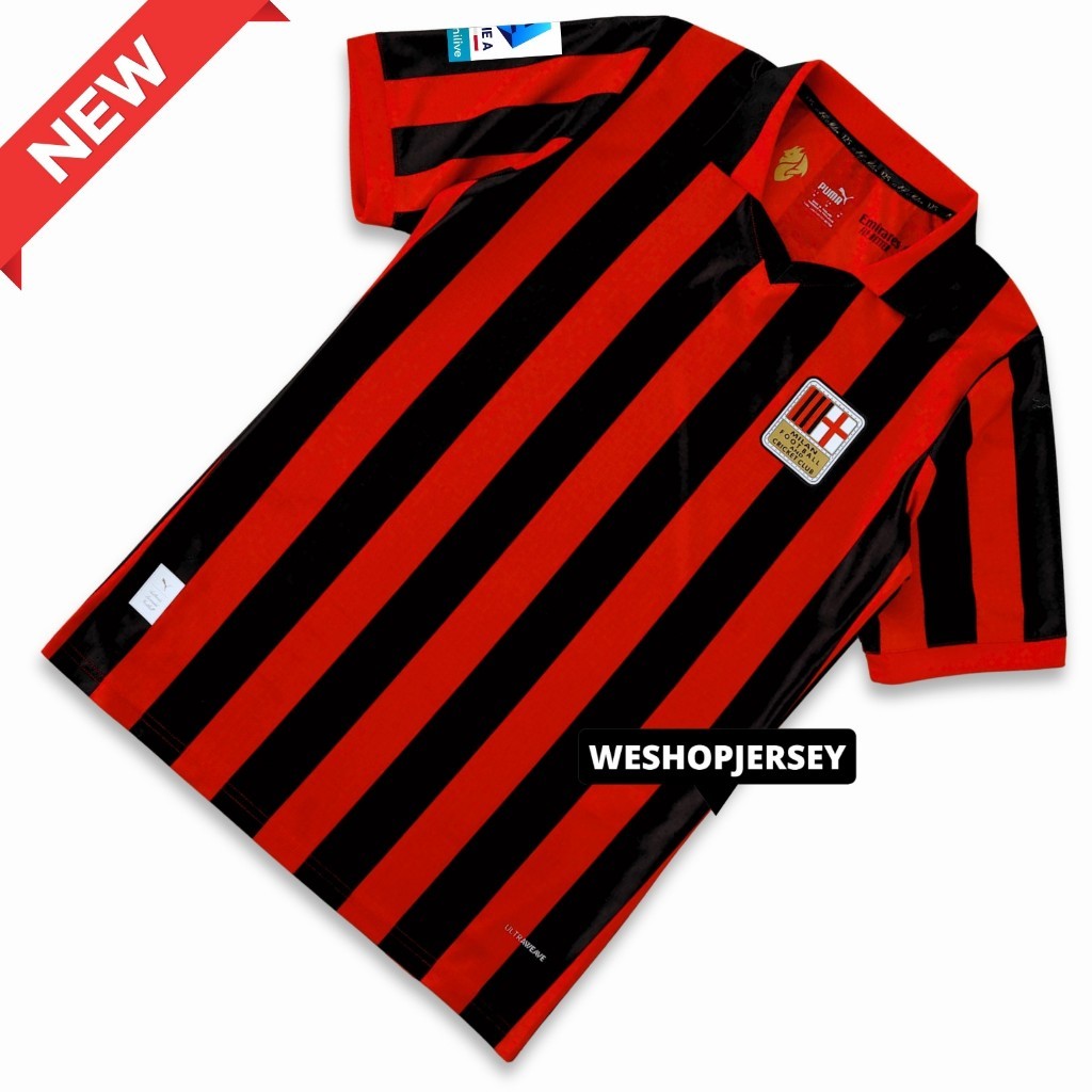Jersey Ac Milan 125th Anniversary PLAYER ISSUE Baju Bola AcMilan Pi 125 tahun Weshopjersey