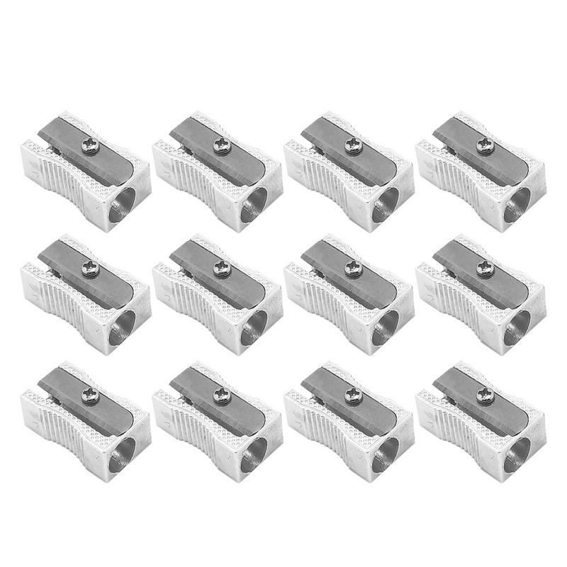 

Magnesium Pencil Sharpener Magnesium Metal Graphite Pencils Sharpener Ergonomic Office Supplies Stationery Accessories For