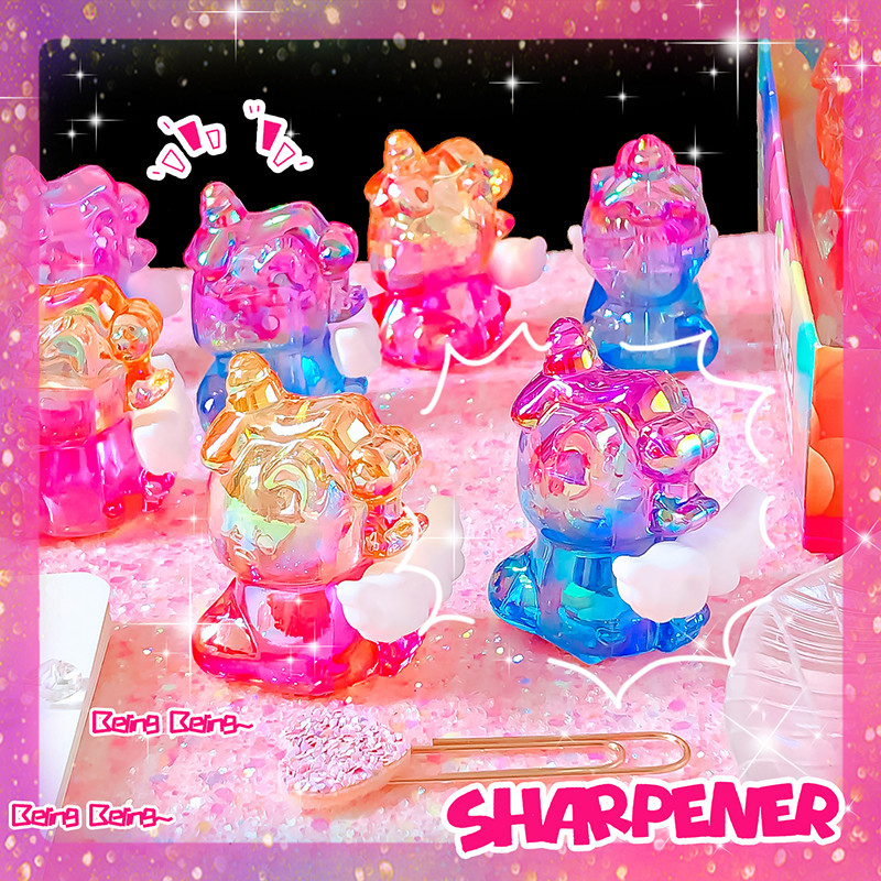 

Aesthetic kawaii pretty Stationery for school useful office supplies cute things School supplies Unicorns pencil sharpener