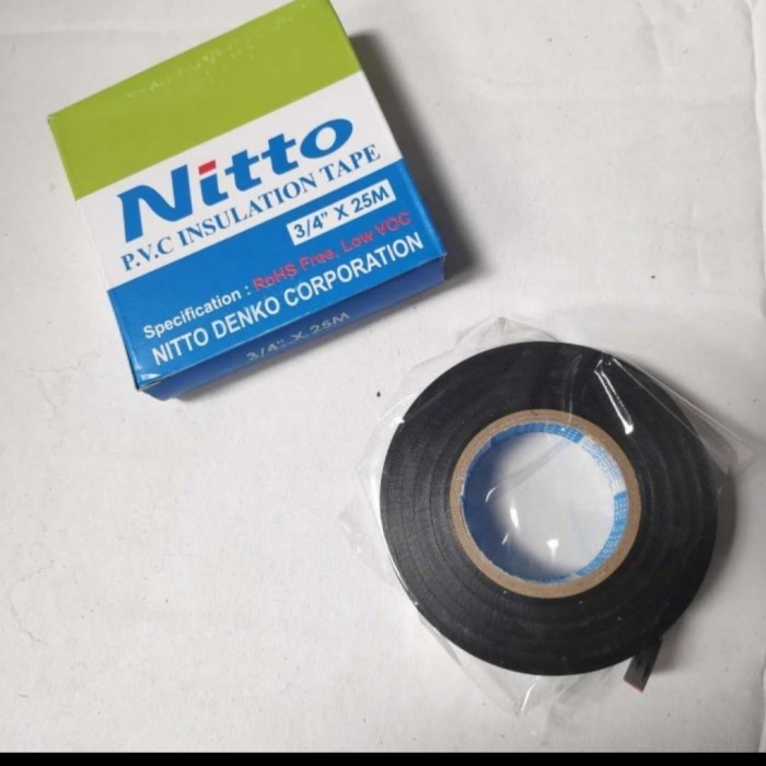 

nitto isolasi listrik hitam atau isolasi kabel