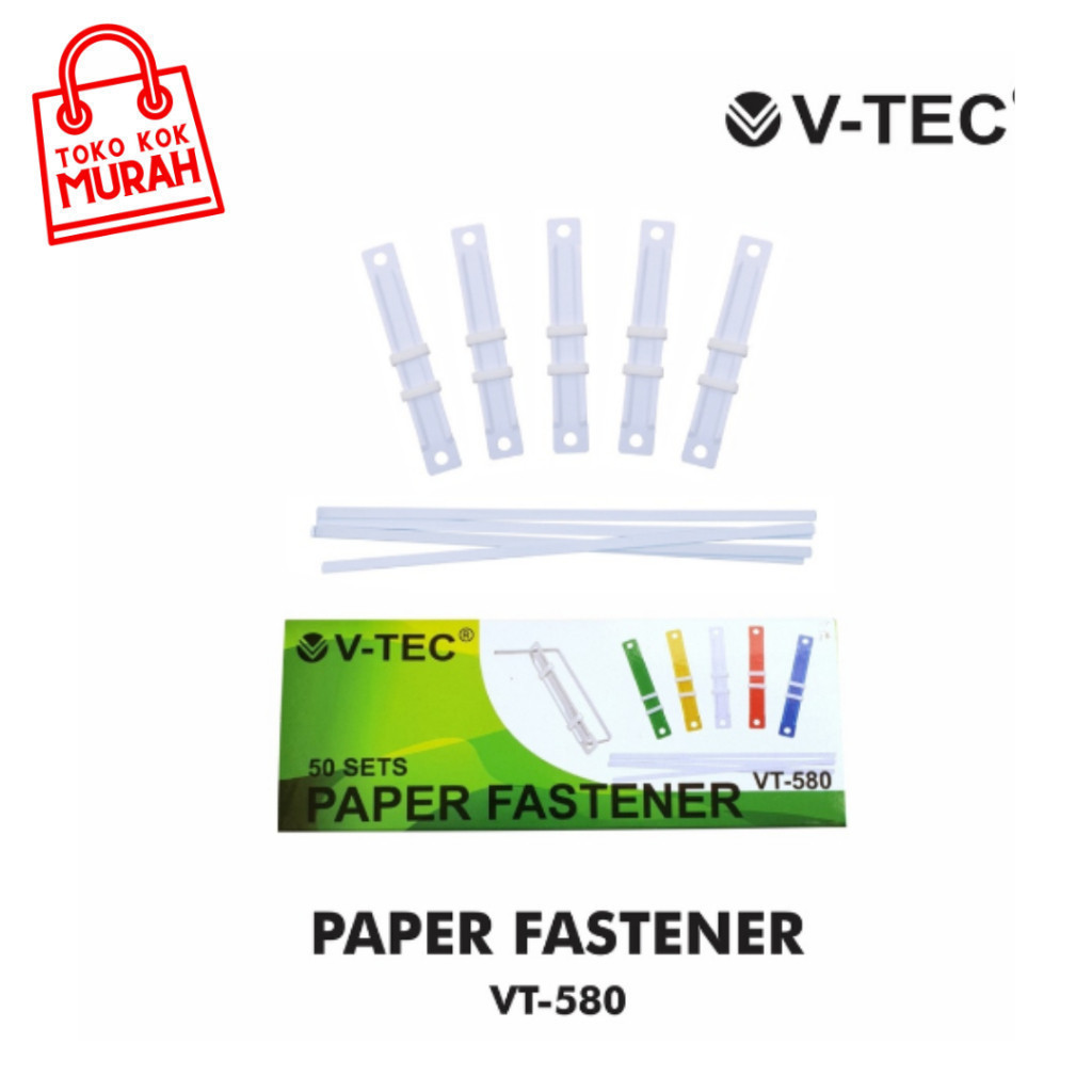 

V-TEC PAPER FASTENER 580 PUTIH