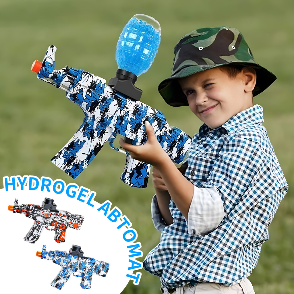 Tembakan Anak WGG Assault Rifle Water Gel Blaster Mainan ScarL Gun Watergel / Tembakan ak47 Water Ge