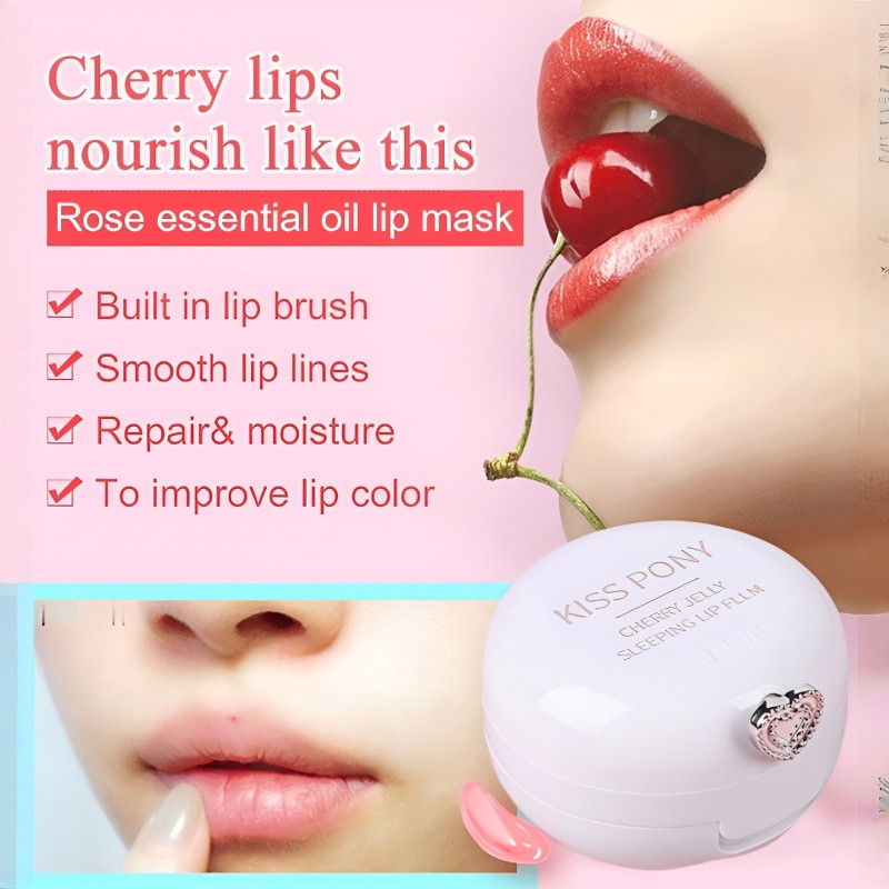 General Trade Lip Mask Rose Sleeping Lip Mask Lighten Lip Lines Moisturizing Lip Mask