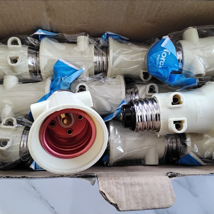 TORCH FITTING KOMBINASI CREAM 327