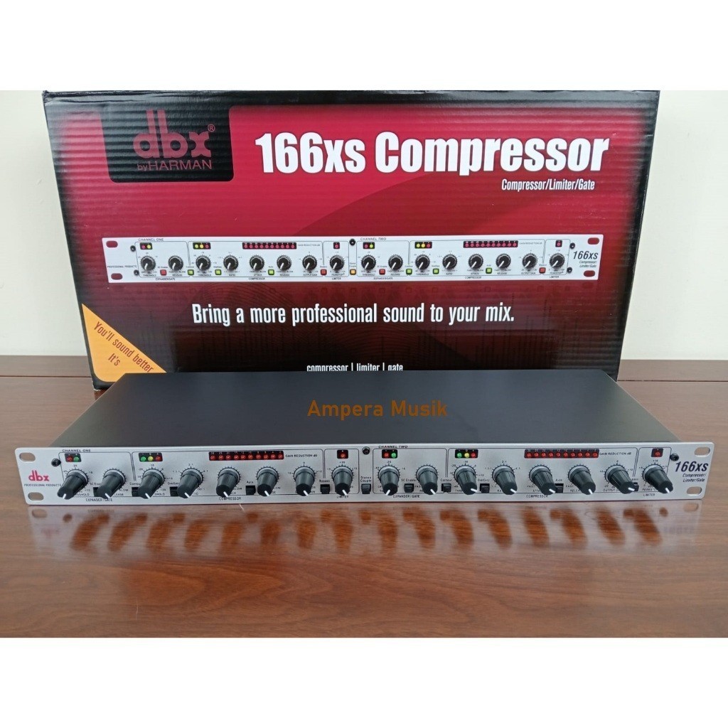 COMPRESSOR LIMITER DBX 166XS/DBX166XS