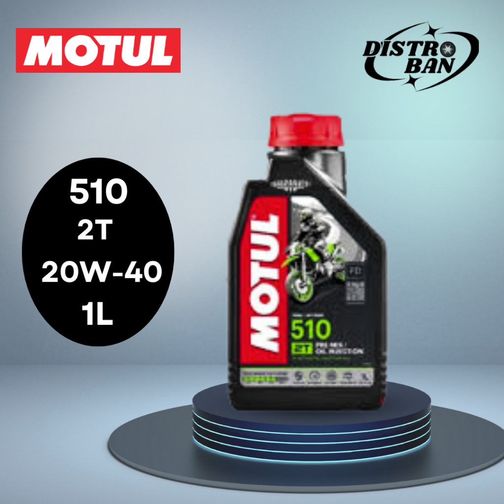 Oli Samping Motul 510 2T 20W-40 1L 2 Tak
