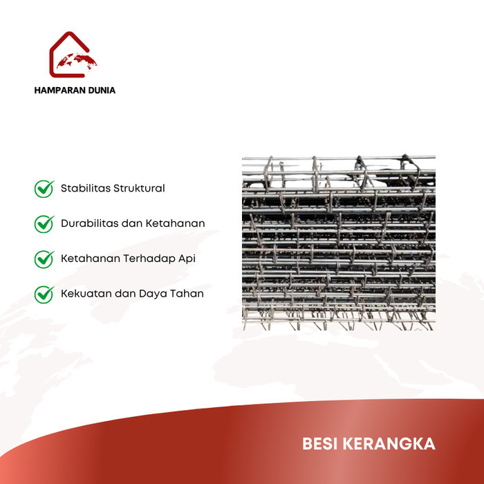 BESI KERANGKA BANGUNAN - BESI KERANGKA