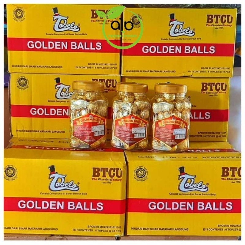 

TOBELO GOLDEN BALL ISI 40 | COKLAT TOBELO - BEST Fresh Food