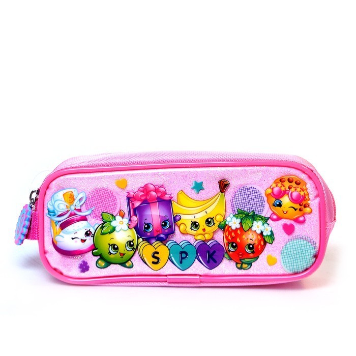 

[Ready] SHOPKINS Tempat Pensil Original Single Zipper Pouch SK-NSPB103