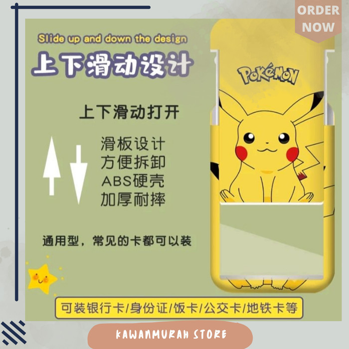 

Lanyard Kuliah Trendy Motif Pikachu Pokemon Lucu / Name Tag Pikachu - Little Pikachu