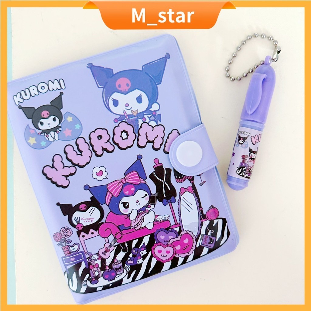 

(COD) Buku Dairy Kancing Sampul Karakter/Memo+Pen/Buku Pen Mini lucu Imut/Notebook /Memo Dairy