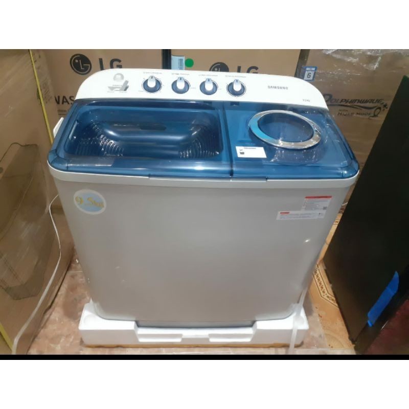 mesin cuci 2 tabung samsung WT-95H3330MB