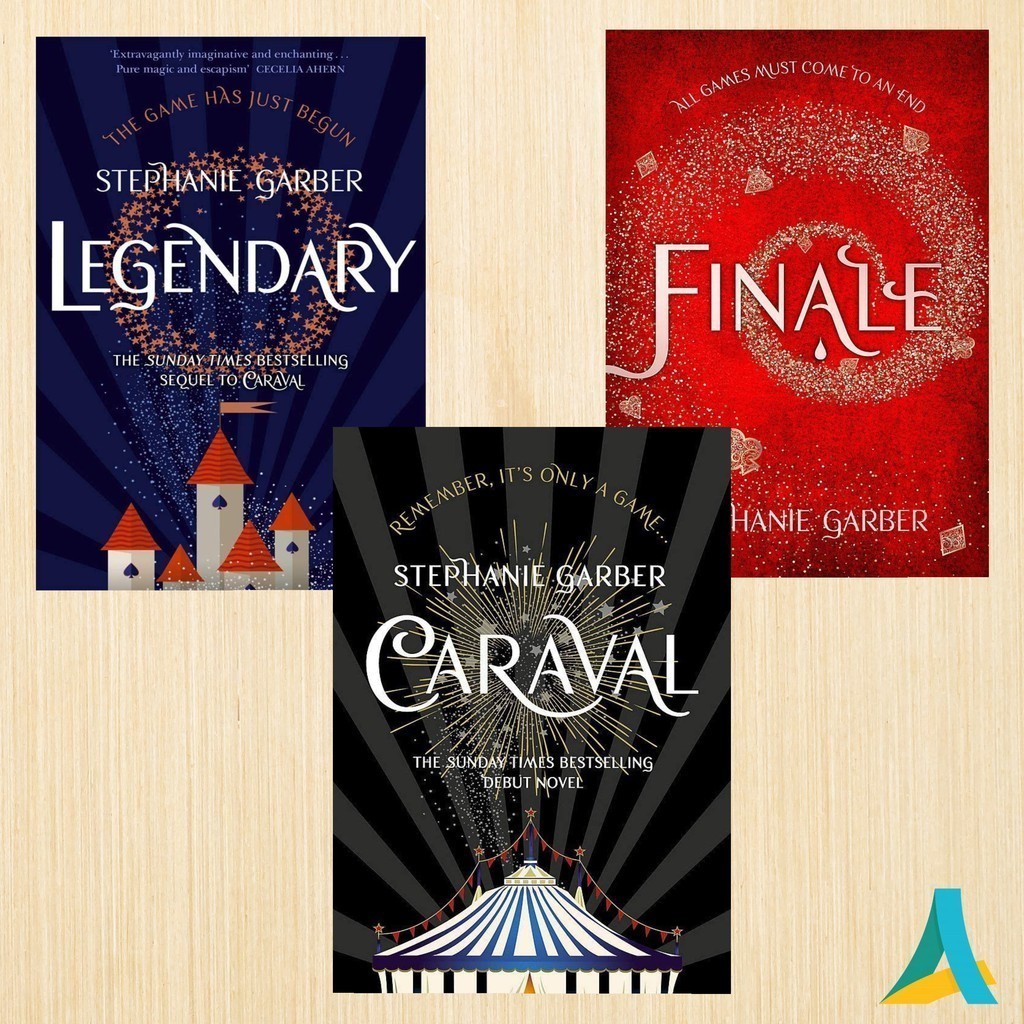 Novel English Caraval Book Series Stephanie Garber (Caraval, Legendary, Finale) Remember Its Only A 