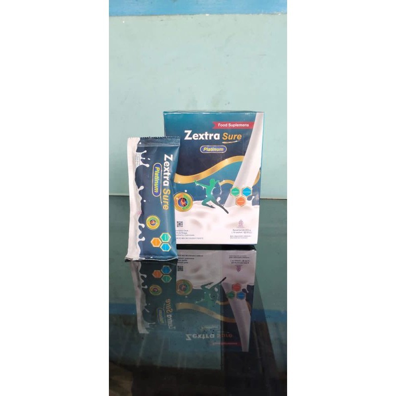 

ZEXTRA SURE SUSU PLATINUM (isi 10 sachet) TULANG DAN SENDI ORIGINAL USA ORIGINAL