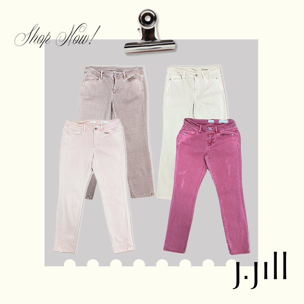 J.Jill Slim Ankle Denim Pants Celana Panjang Wanita Jeans Original (PART 2)