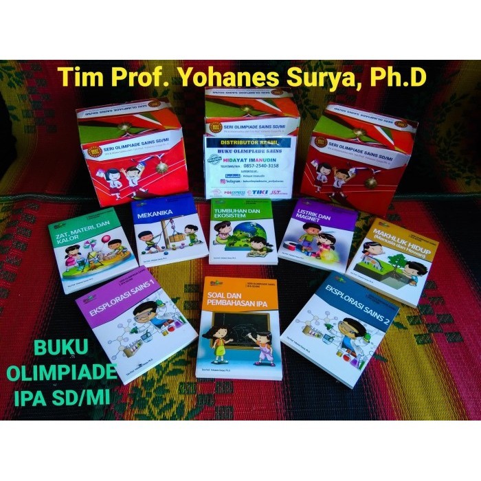 Terlaris ✨ -BUKU OLIMPIADE SAINS SD IPA (Tim Prof. Yohanes Surya, Ph.D)