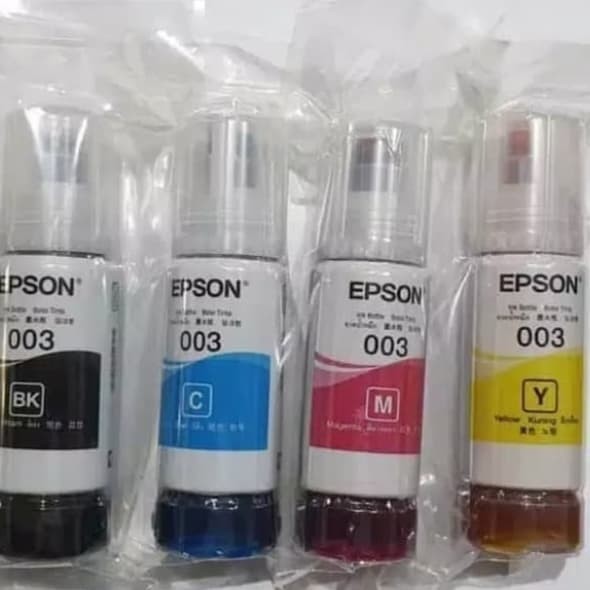 

[BEST] Tinta Botol Epson 003 Lospek (4 warna: BkC MY) - Bcmy