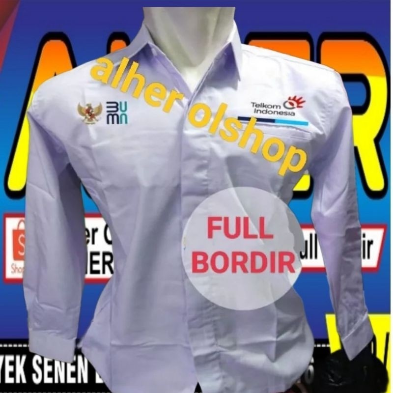 Kemeja Telkom Indones baju Telkom Indonesia seragam Telkom Indonesia kemeja BUMN Telkom Baju BUMN Te