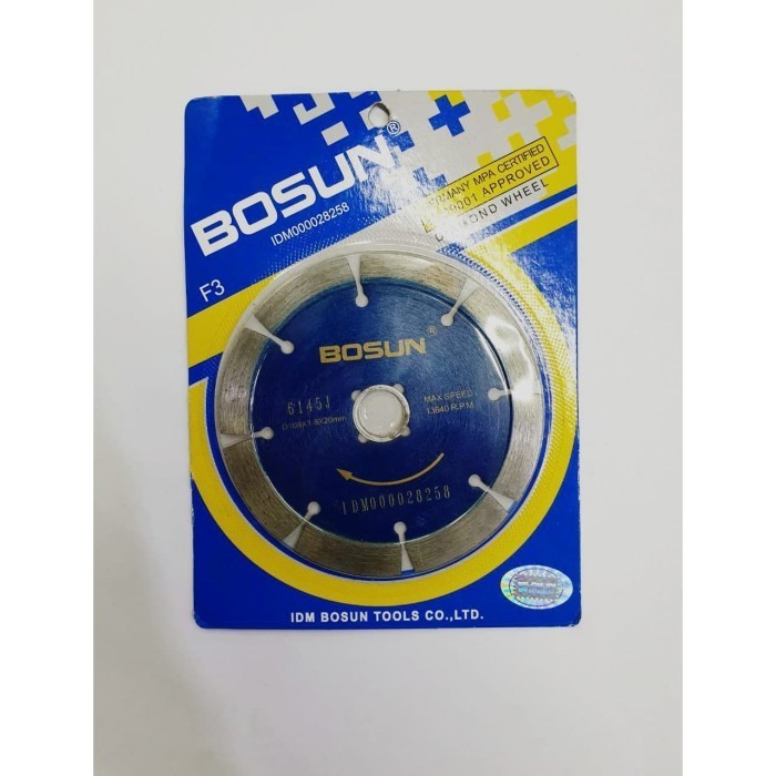 DIAMOND WHEEL F3 DRY BOSUN 4 INCH / DIAMOND WHEEL