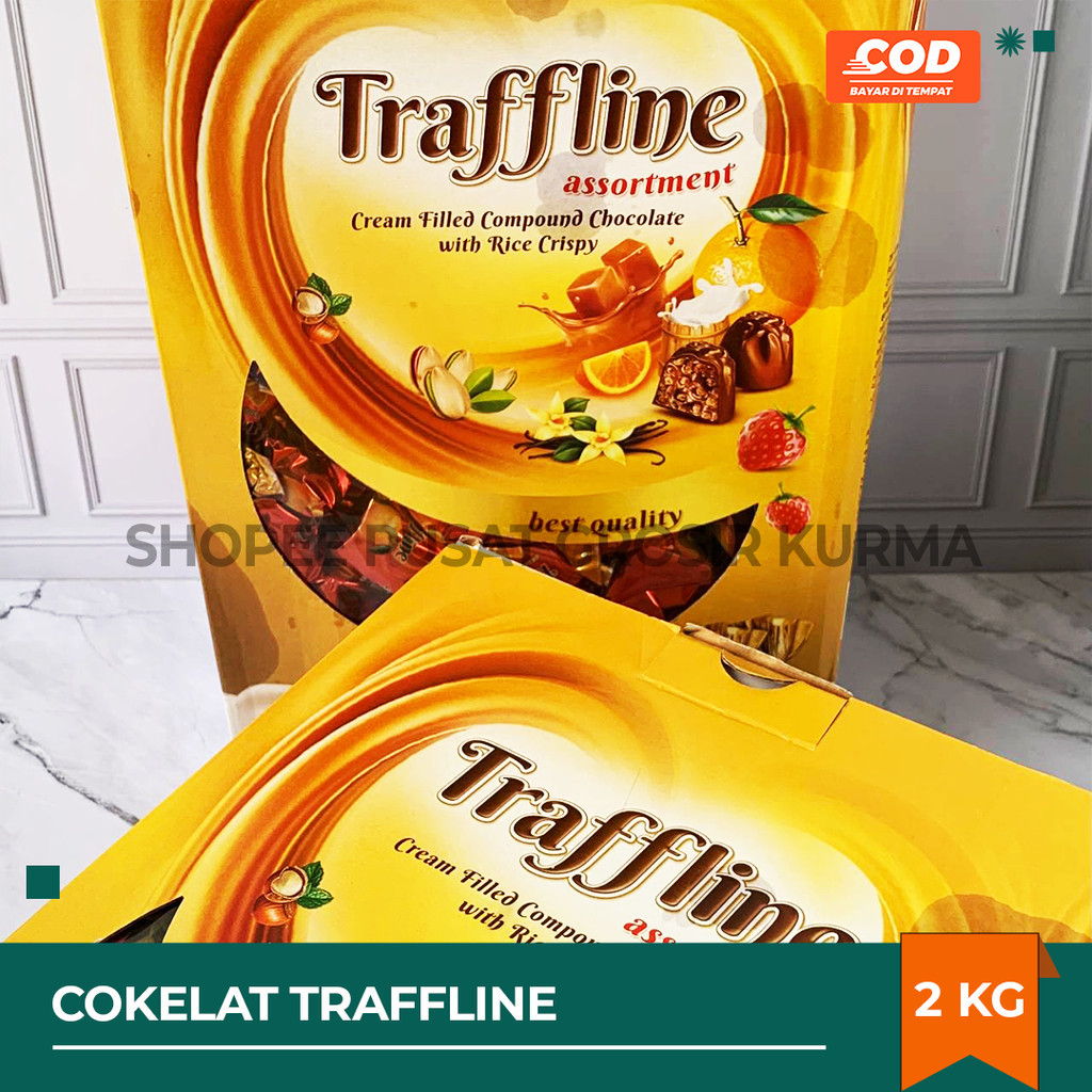 

RB COKLAT TRAFFLINE MIX 4 RASA ORIGINAL TURKI OLEH OLEH HAJI UMROH 1kg/2kg