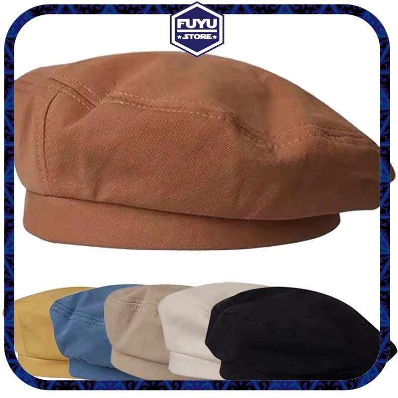 Topi Wanita  Topi Baret Korea  Topi Wanita Fashion  Topi Cewek Kekinian  Topi Aesthetic