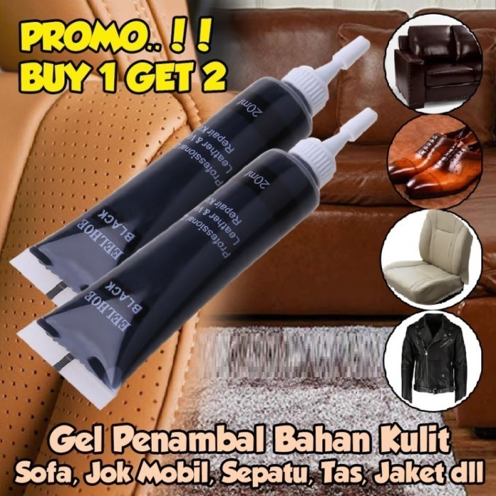 Lem Dempul Untuk Bahan Kulit Sofa, Jok Mobil Sepatu, Tas, Jaket dll es ORIGINAL | MC