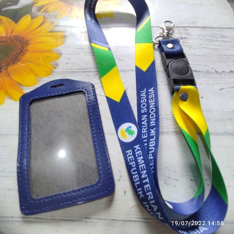 TALI ID ACRD KEMENSOS KEMENTERIAN SOSIAL LANYARD KEMENSOS